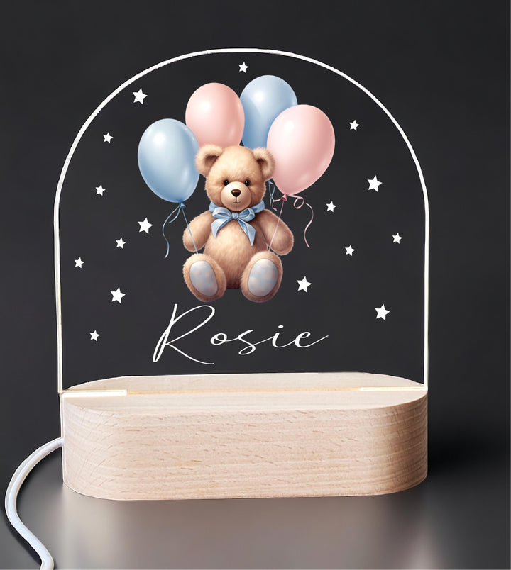 Personalized Baby Night Light 💡 | Custom Name Room Décor 🎁 Perfect Baby Girl Gift & Nursery Decor | Custom Acrylic Birthday Gift for Kids!