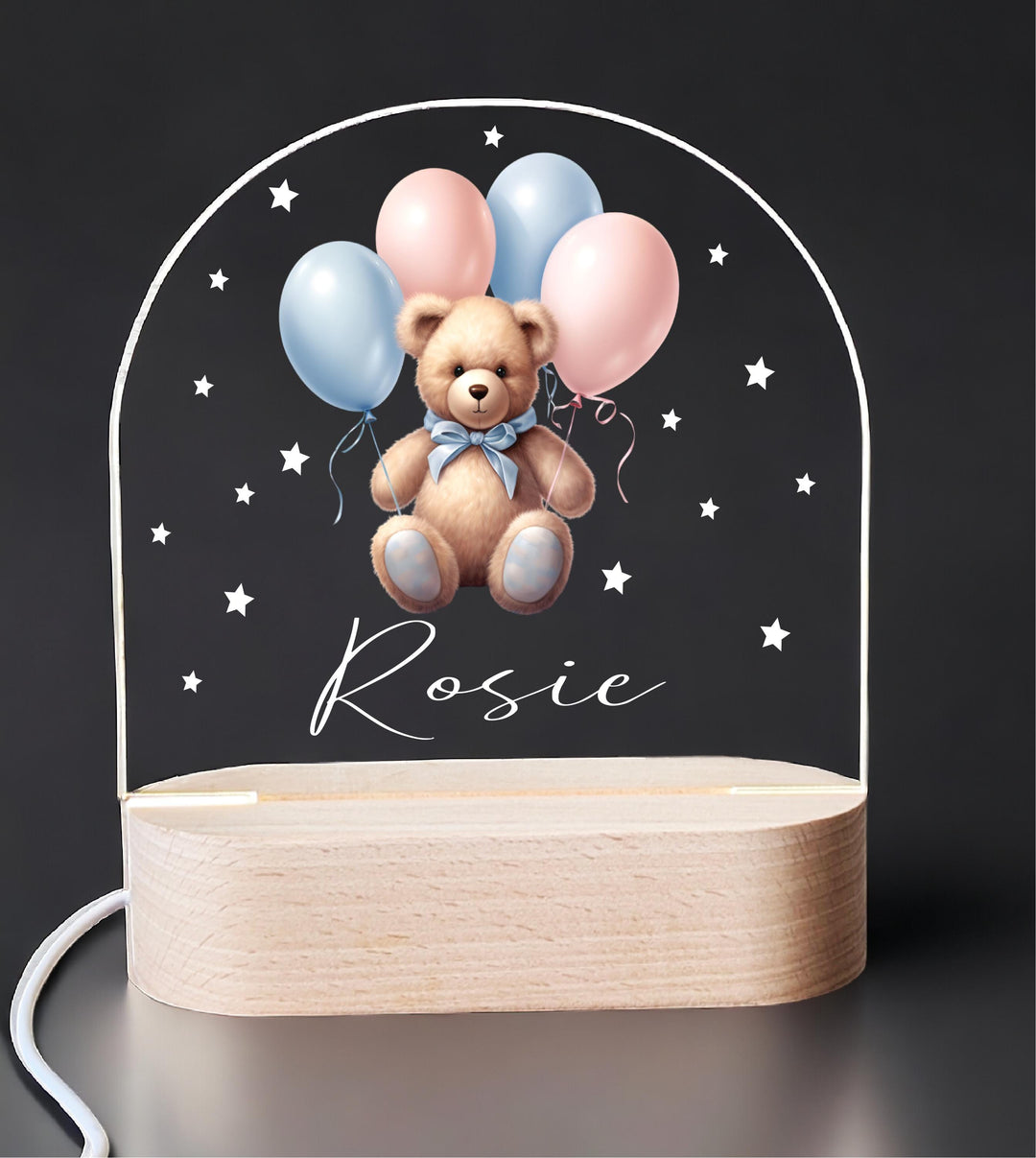 Personalized Baby Night Light | Custom Name Room Décor