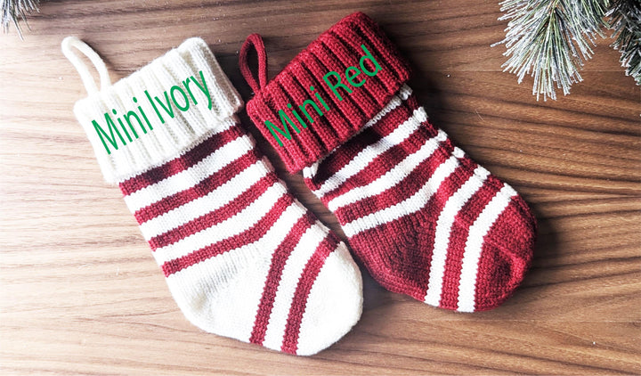 Custom Name Holiday Stockings for Pets