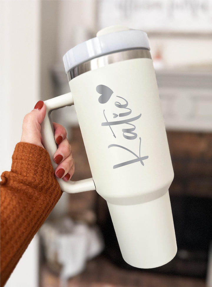 Personalized Christmas Tumbler 40 oz, Gift for Her