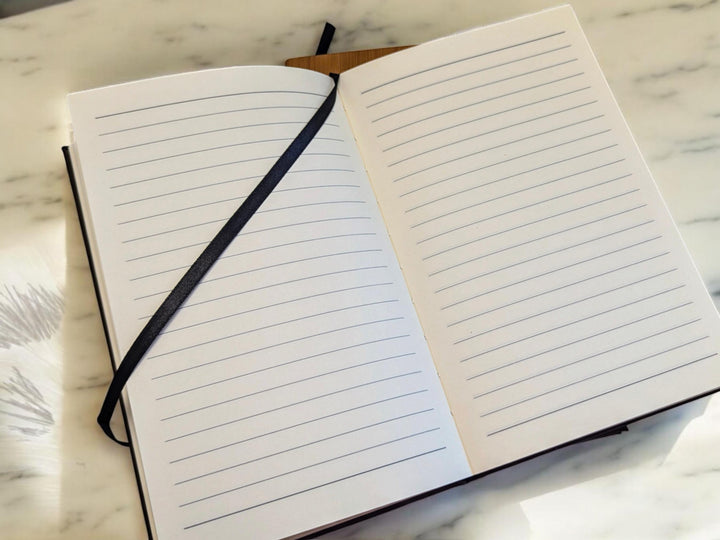 Personalized Leather Recipe Journal – Christmas Gift for Her