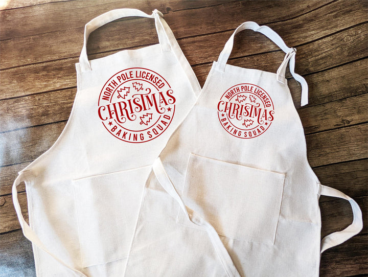 Christmas baking co cooking apron for women Holiday baking Aprons Christmas Aprons Holiday baking crew Apron Cookie baking crew apron