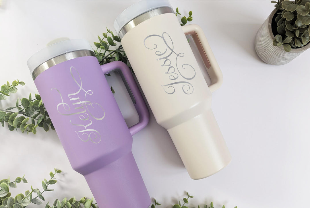 Personalized Cup 40 Oz Gift Tumbler for Birthday Girls