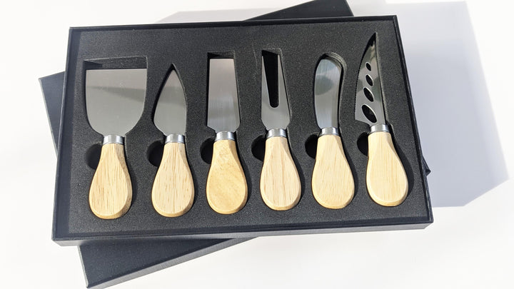 House Warming Gift Cheese Knife Set Charcuterie Board Accessories