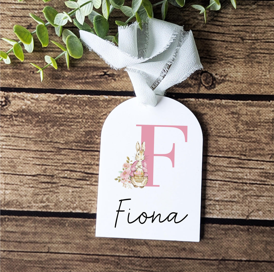 Personalized Easter Basket Name Tag for Treats