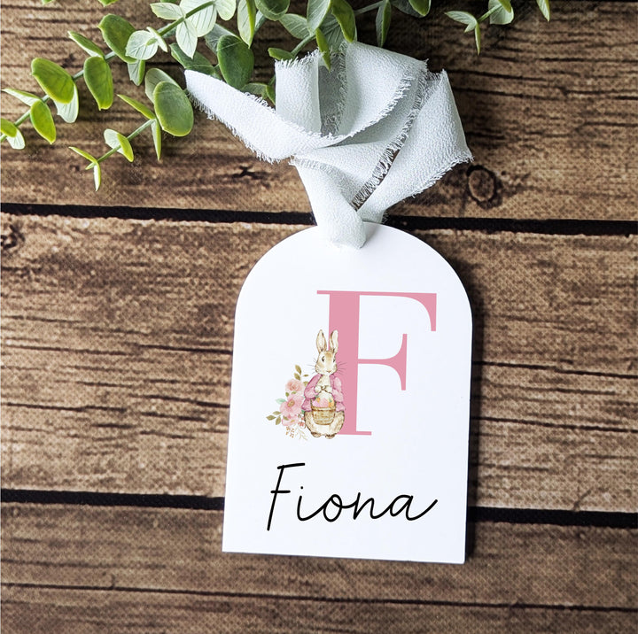 Personalized Easter Basket Name Tag for Treats