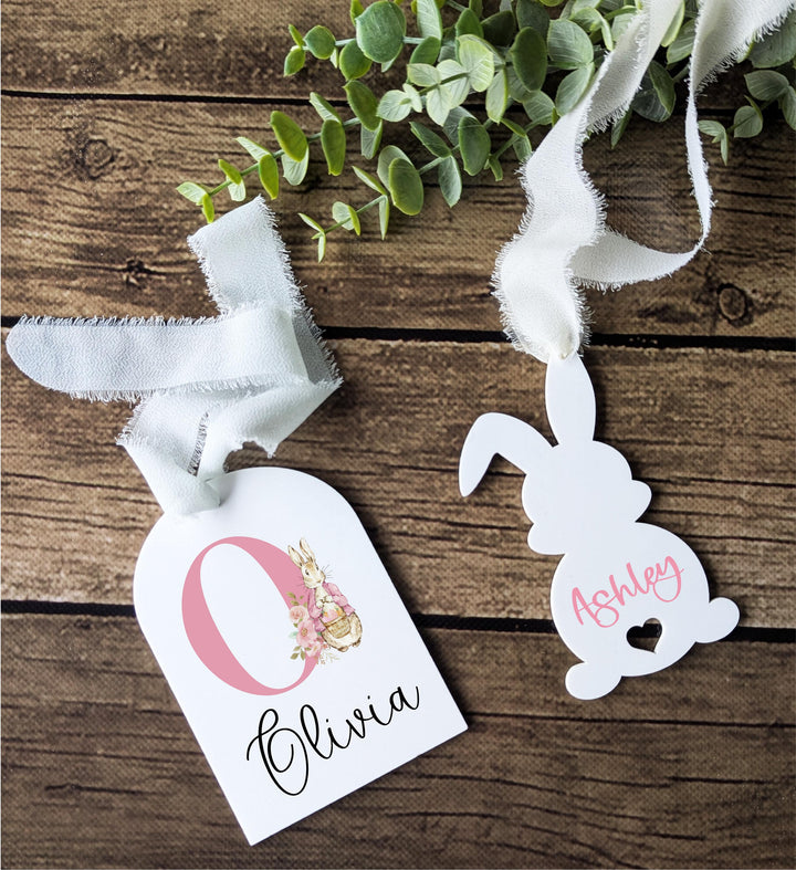 Personalized Easter Basket Name Tag for Treats