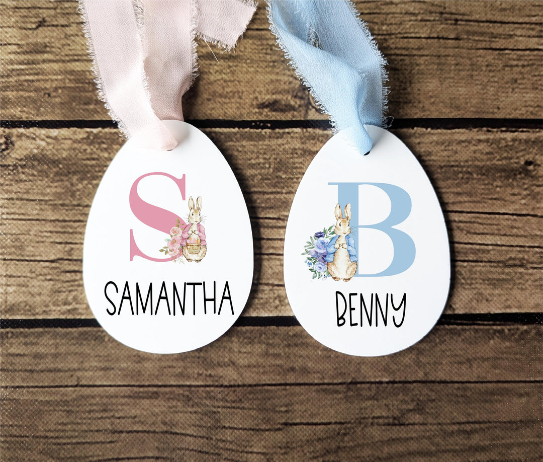 Personalized Easter Basket Name Tag for Treats