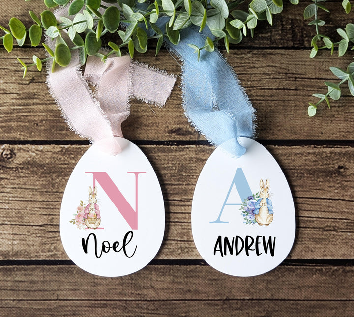 Personalized Easter Basket Name Tag for Treats