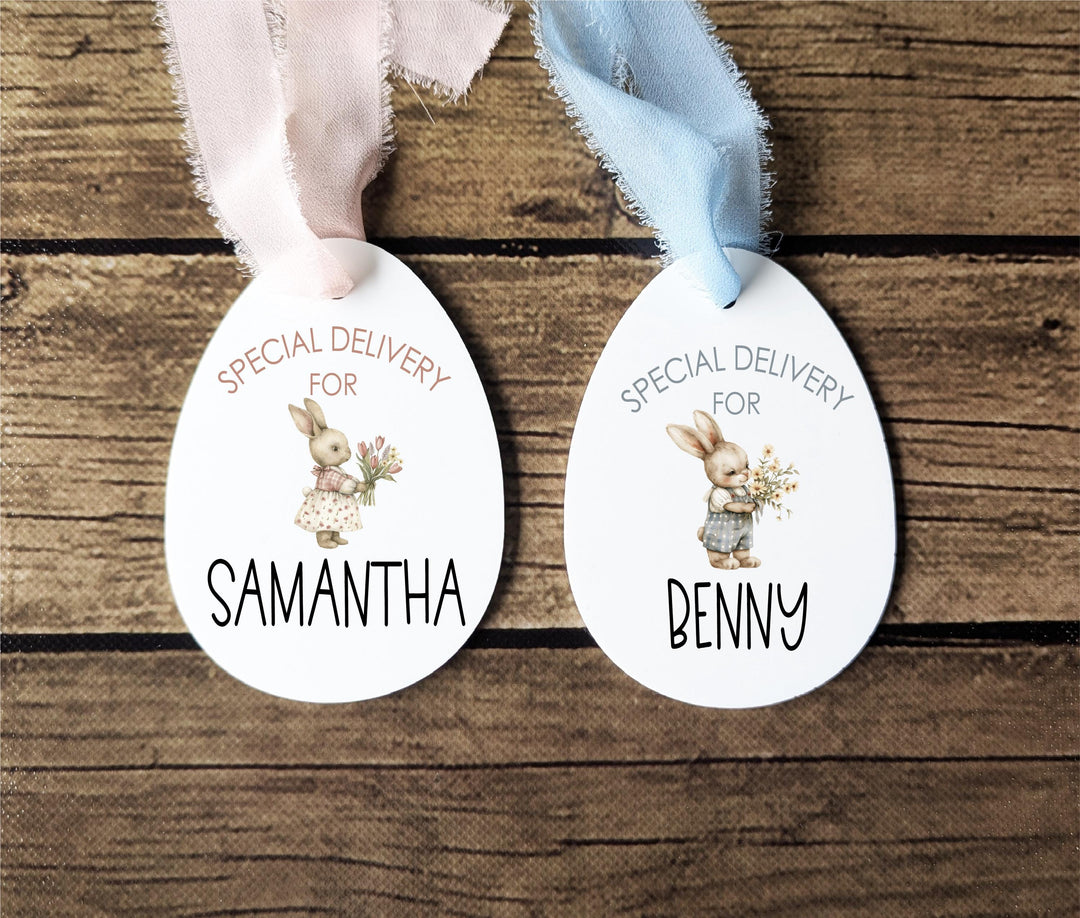 Easter Name Tag for Easter Basket Personalized Acrylic Tags