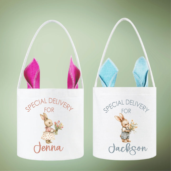 Personalized Easter Basket Bag for Kids