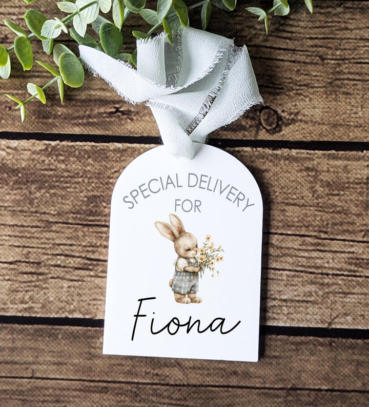 Easter Name Tag for Easter Basket Personalized Acrylic Tags