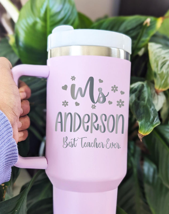 Custom Teacher Gift Cup Teacher Appreciation Tumbler
