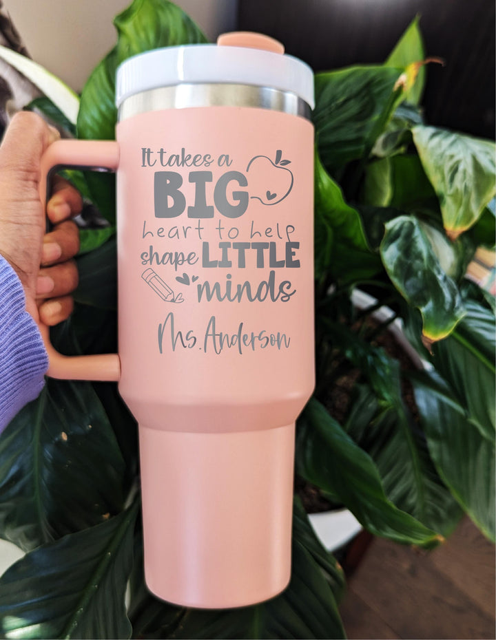 Personalized Teacher Tumbler - End of Year Thank You Gift