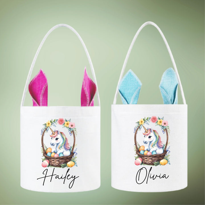Personalized Bunny Ear Easter Bag for Kids