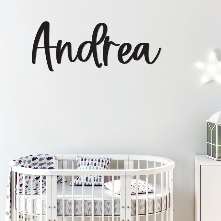 Personalized Nursery Baby Name Sign Decor Wooden Letters