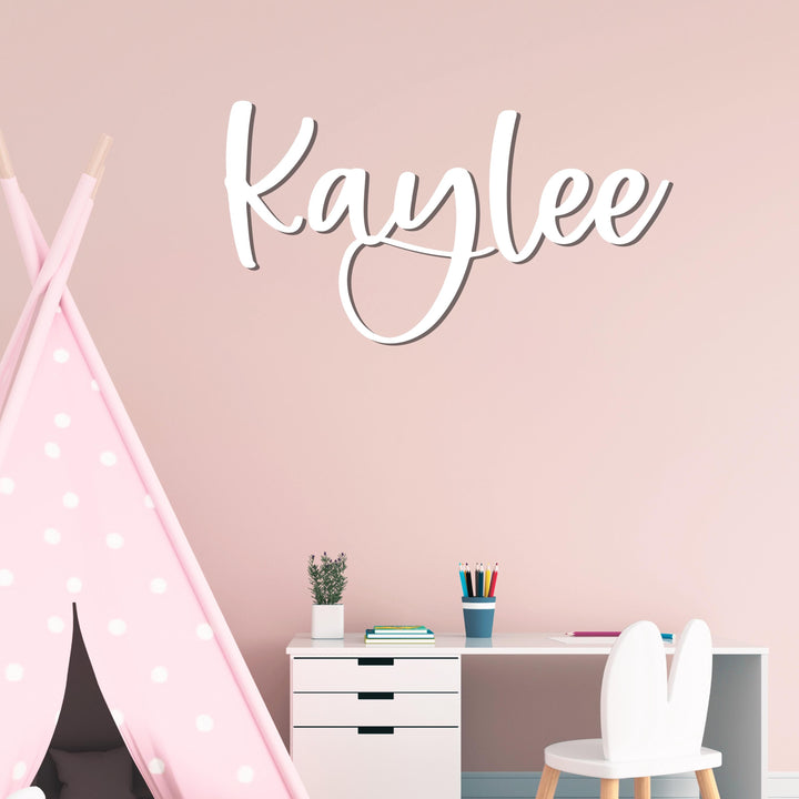 Personalized Nursery Baby Name Sign Decor Wooden Letters