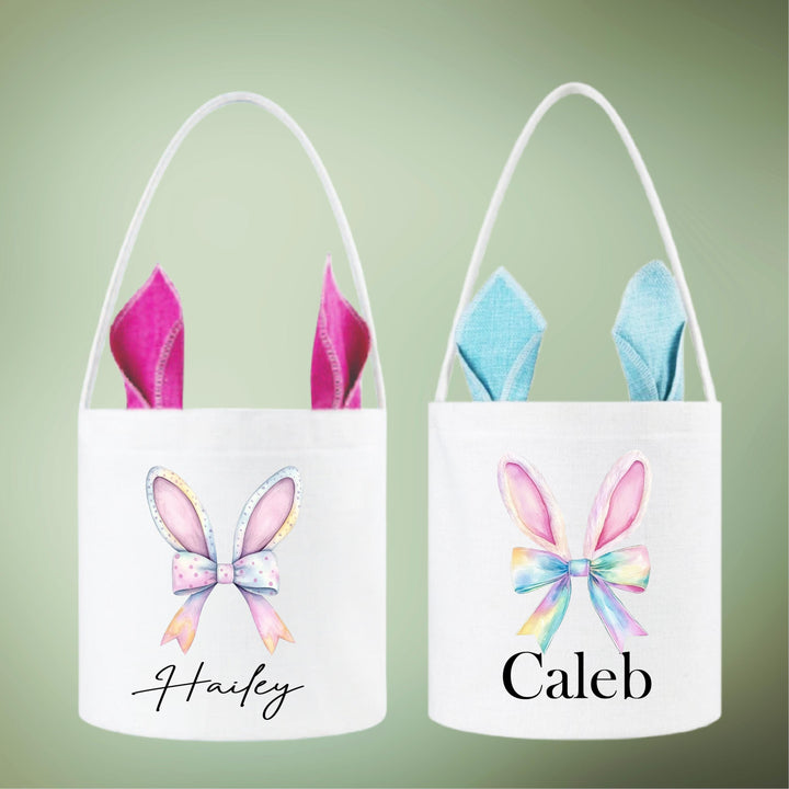 Customizable Easter Bag Personalized Vintage Bunny Bag for Girls