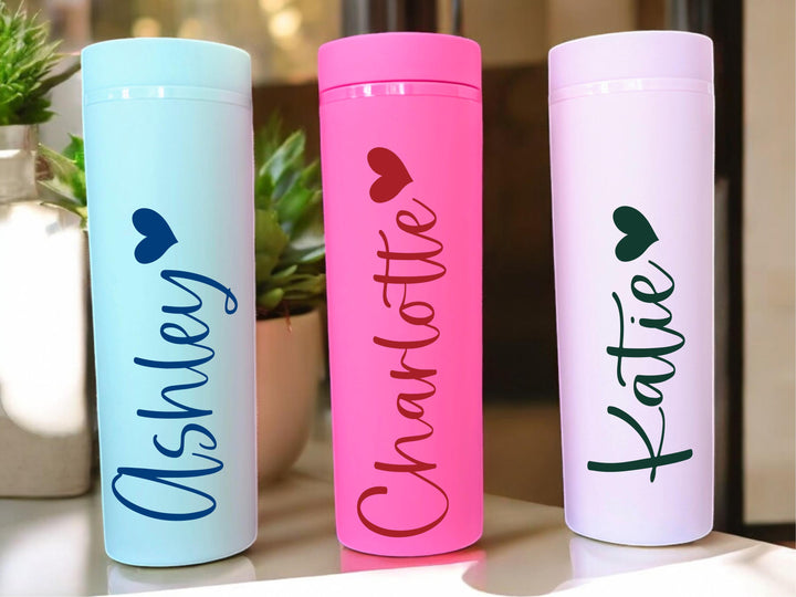 Personalized Bridesmaid Tumbler Favor with Name