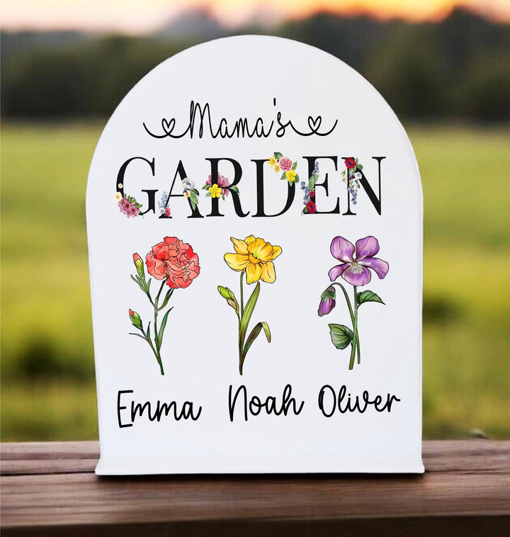 Mothers Day Gift for Mom Personalized Birth Month Flower
