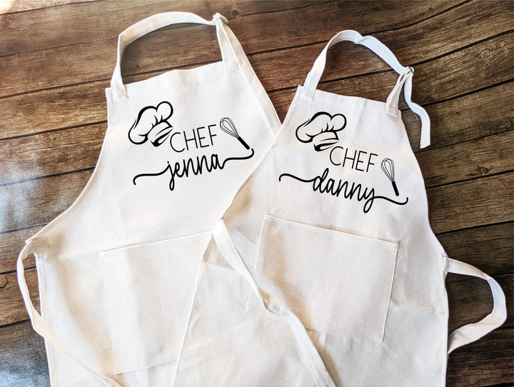 Chef Apron Kids Little Chef Baking Apron Matching Gift