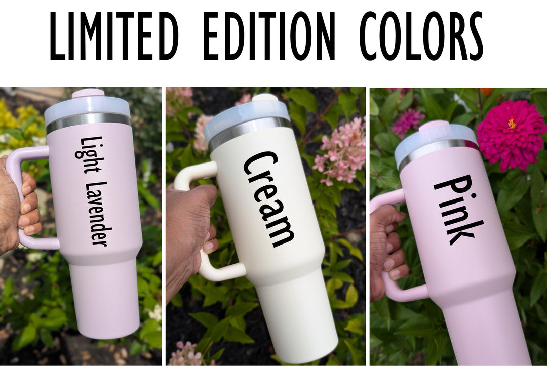 Custom 40 Oz Cup With Kids' Names Perfect Gift For Grandma