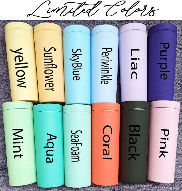 Personalized Bridesmaid Tumbler Favor with Name