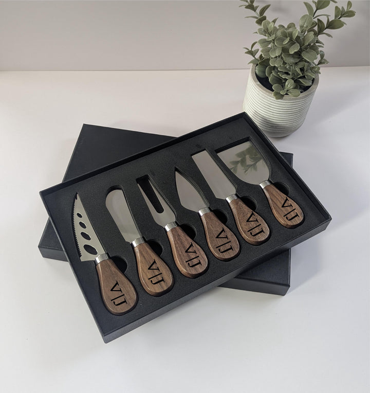 House Warming Gift Cheese Knife Set Charcuterie Board Accessories