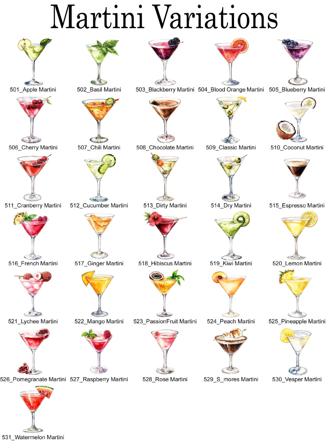 Personalized Wedding Bar Menu Sign for Signature Drinks