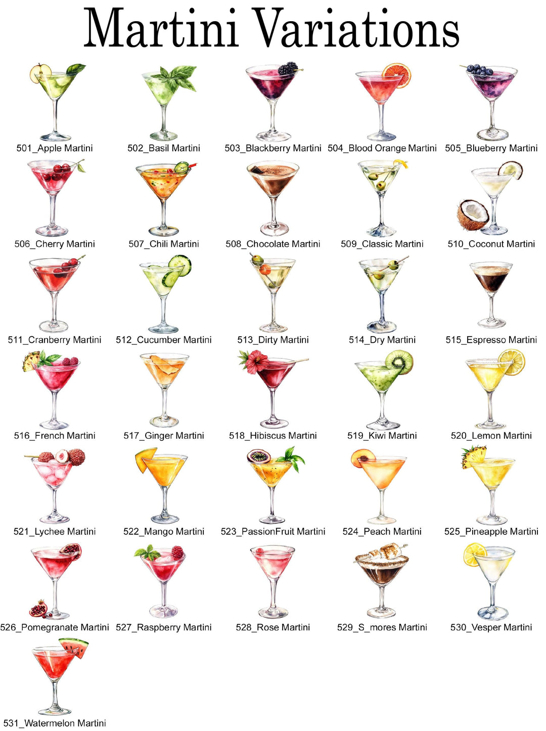 Personalized Signature Drink Sign: Acrylic Wedding Bar Menu