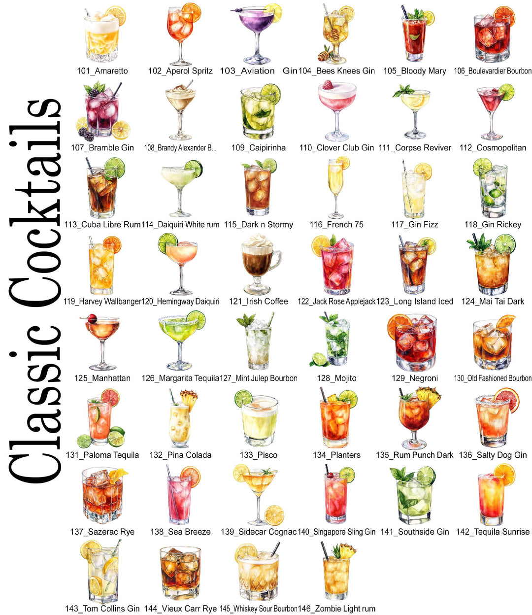 Personalized Wedding Signature Drink Sign - His & Hers Bar Decor