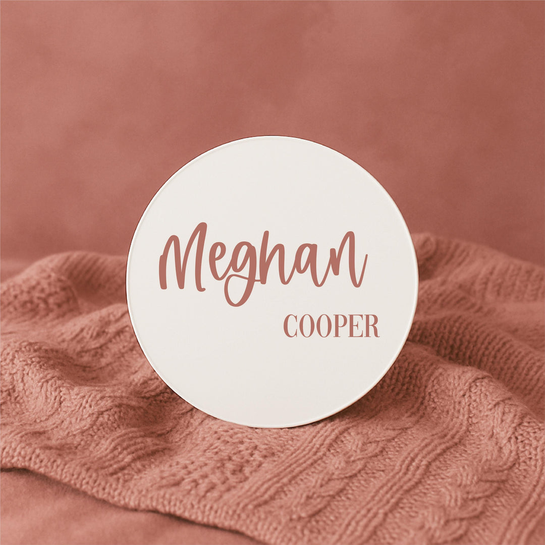 Personalized Newborn Gift – Nursery Wall Art for Girls – Baby Shower Keepsake – New born Name Reveal Print -Custom Baby Name Sign
