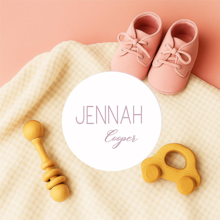 Personalized Newborn Gift – Nursery Wall Art for Girls – Baby Shower Keepsake – New born Name Reveal Print -Custom Baby Name Sign