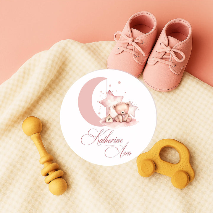 Personalized Acrylic Baby girl Name Sign Pink Newborn Decor Girl Birth Announcement Keepsake Custom Nursery Sign baby shower girl name sign