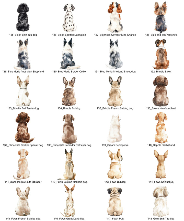 Custom Dog Signature Drink Sign: Acrylic Wedding Bar Menu