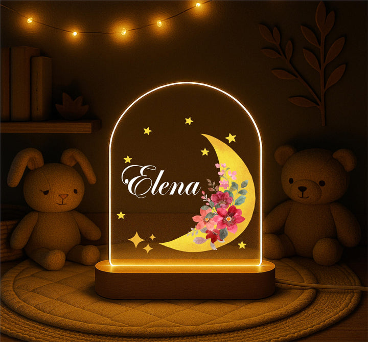 Custom LED Lamp for Kids birthday Gifts for Kids Bedroom Nursery Table Light Unique Room Decor Nightlight for Girl Kids Night Light Gift