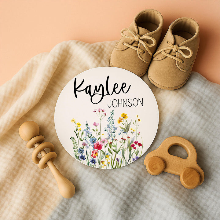 Custom&nbsp;Baby Birth name Sign Acrylic New born name Announcement Plaque newborn name photo prop&nbsp;Baby Shower Gift Birth Announcement Sign