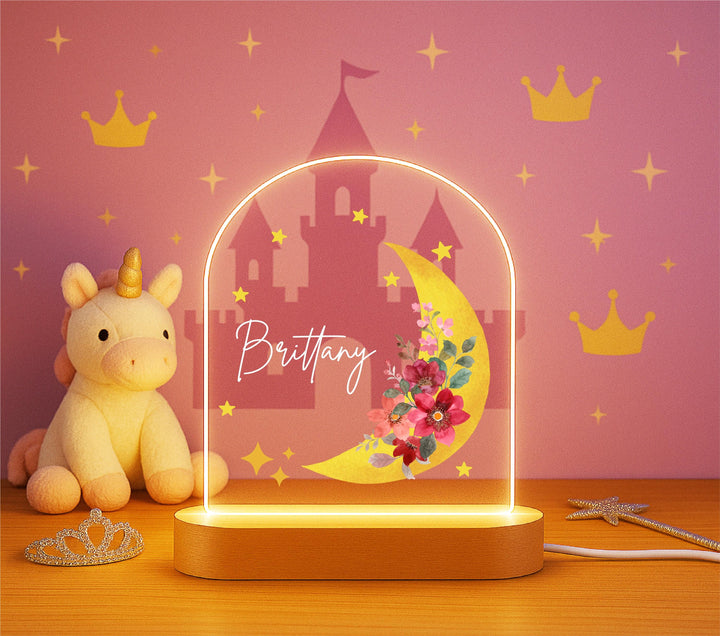 Custom LED Lamp for Kids birthday Gifts for Kids Bedroom Nursery Table Light Unique Room Decor Nightlight for Girl Kids Night Light Gift