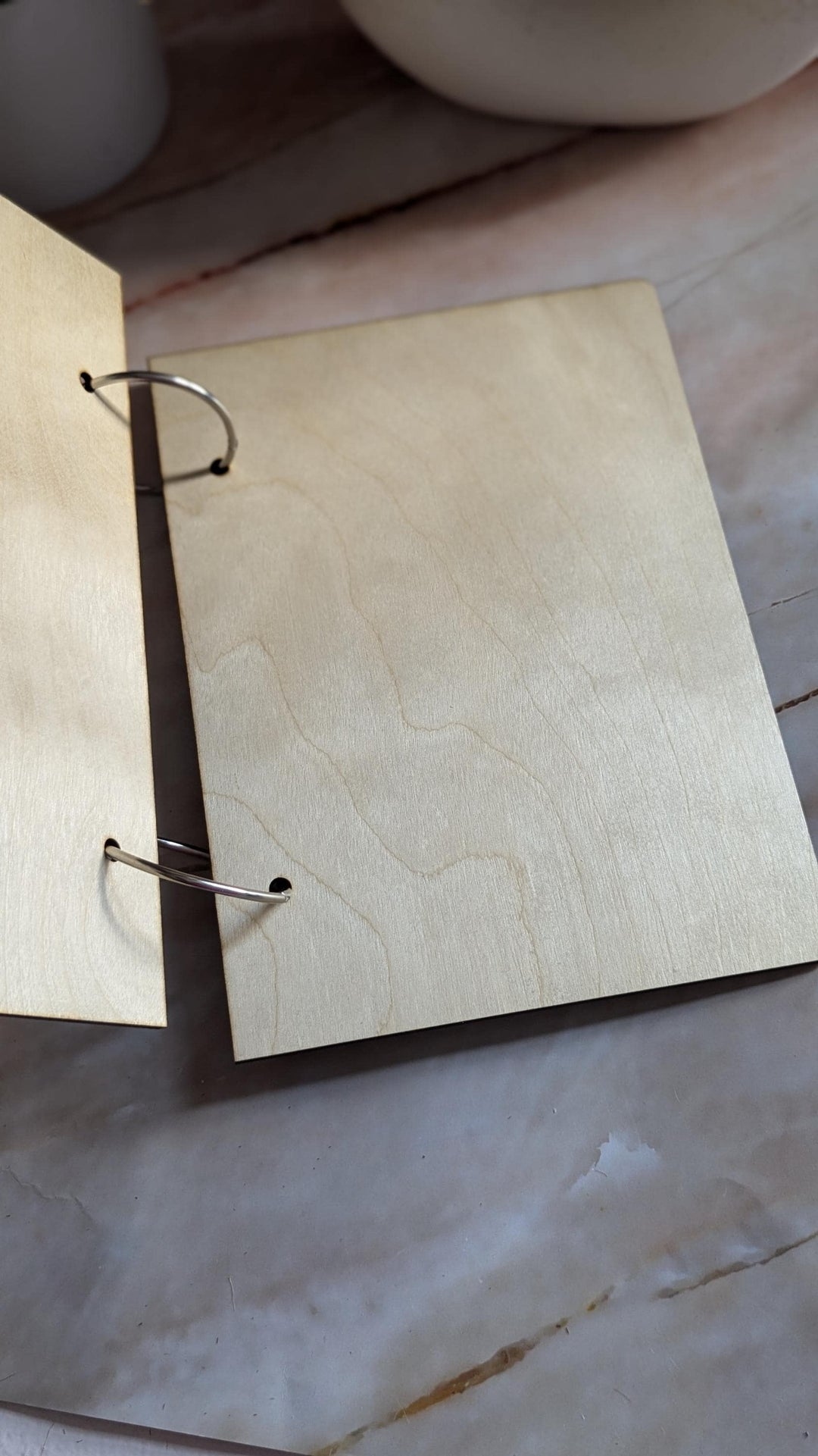 Personalized Christmas Card Holder, Holiday Greetings Memory Book