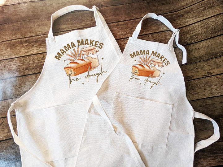 Retro kitchen apron, funny baking apron, mama cooking apron, novelty kitchen gift, vintage style apron, bread making apron