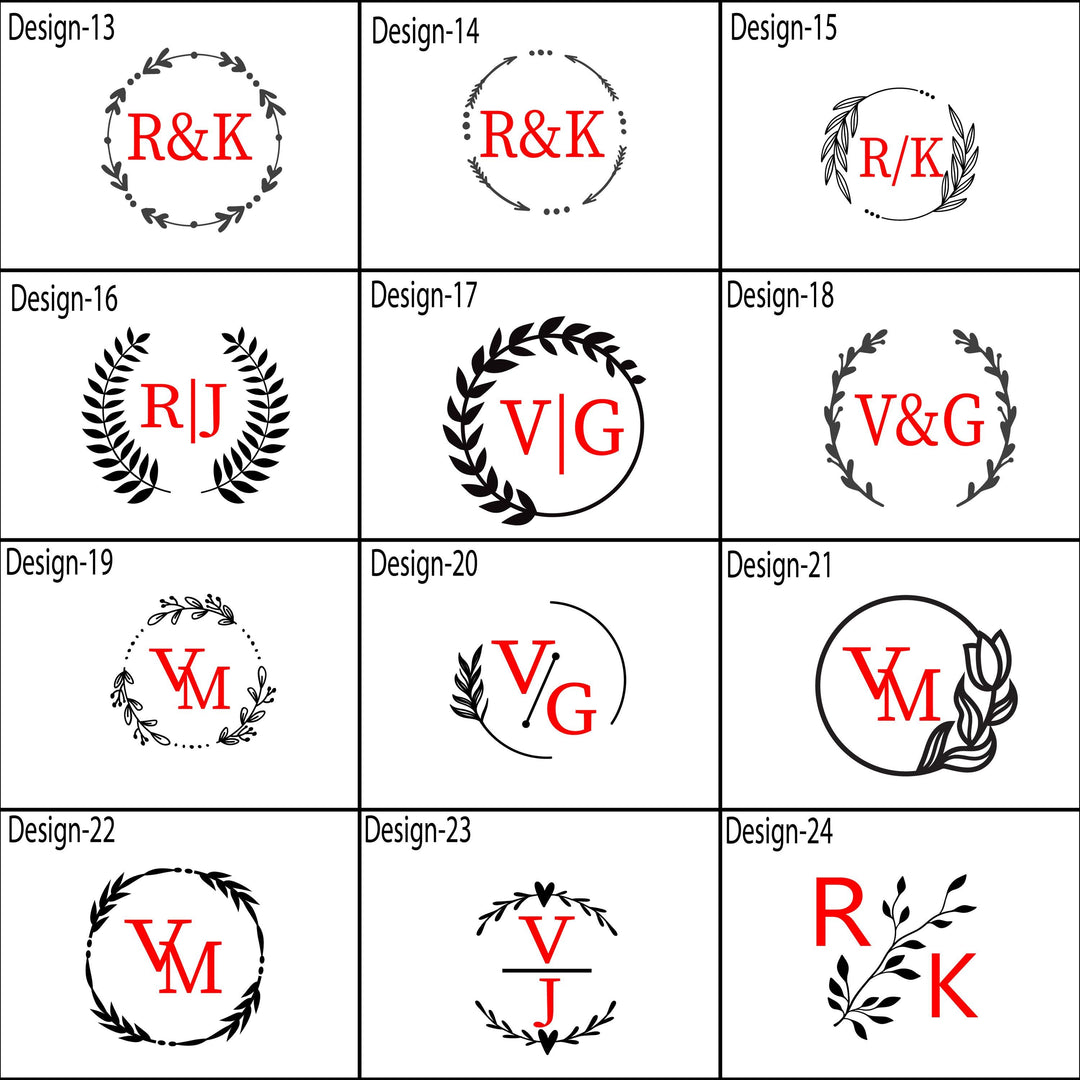 Personalized Golf Ball with couple Initials – Custom Monogram Golf Favor, Engraved Wedding Gift, Groomsmen or Couple Keepsake