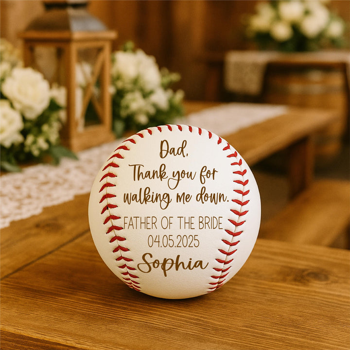 Personalized Thank You Gift for Dad | Custom Engraved Keepsake from Daughter