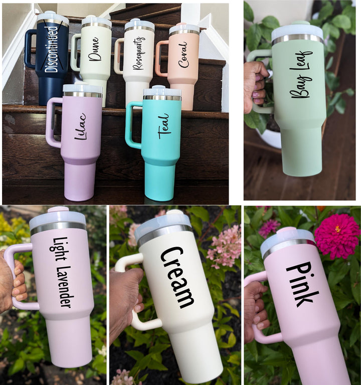 Personalized Mother Of The Bride Cup With Handle 40 Oz Tumbler