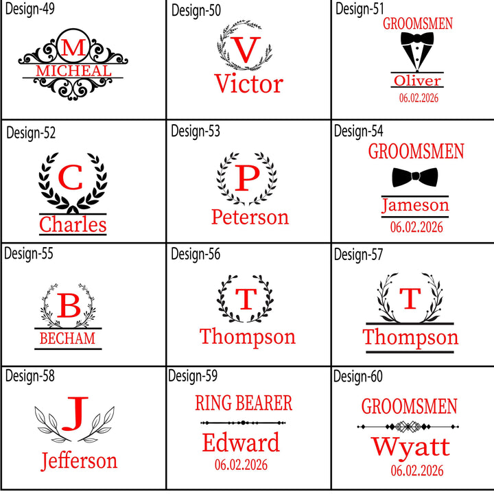 Wedding gift Set with Glasses Engraved Bourbon Gift for Men Custom Barware Wedding Gift, Groomsmen, Father’s Day