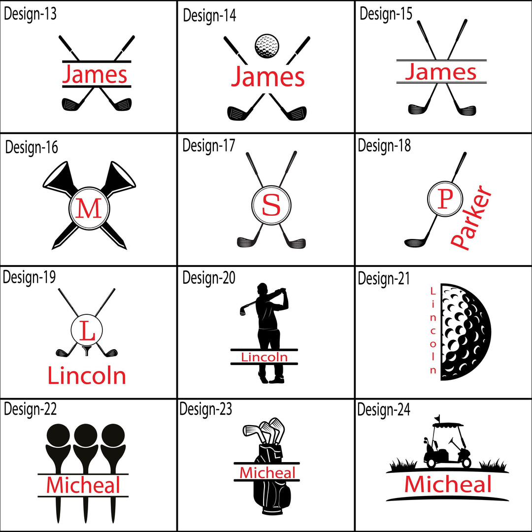 Personalized Golf Balls | Custom Engraved Golf Ball Favors | Wedding, Tournament &amp; Corporate Golf Gifts for Teams Golf Lovers