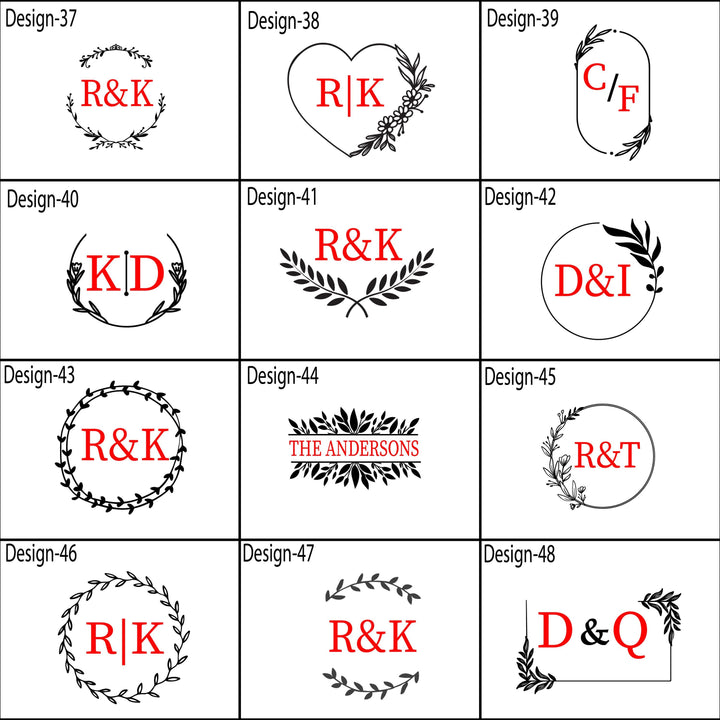 Personalized Golf Ball with couple Initials – Custom Monogram Golf Favor, Engraved Wedding Gift, Groomsmen or Couple Keepsake