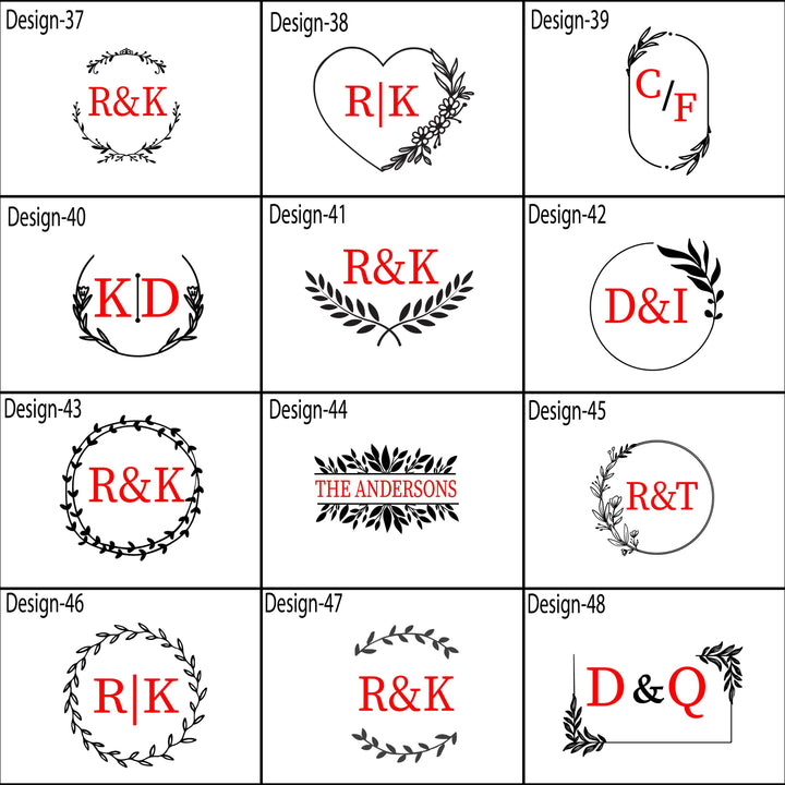 Personalized Wedding Favor Golf Balls with Names & Date