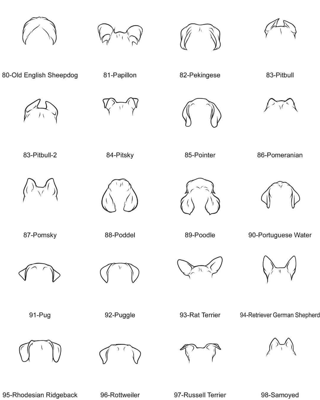 Personalized Dog ear Ornament, Custom Pet Name Christmas Keepsake, Dog Memorial Gift for Pet&nbsp;Lovers Keepsake