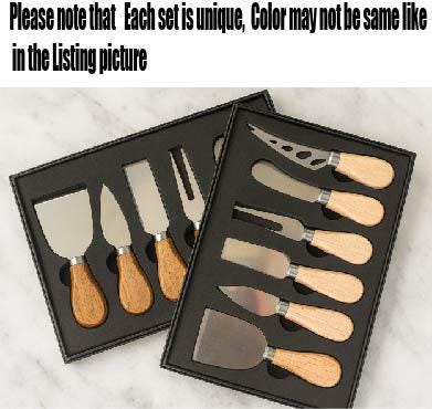 Custom Engraved Cheese Knife Set - Corporate Gift