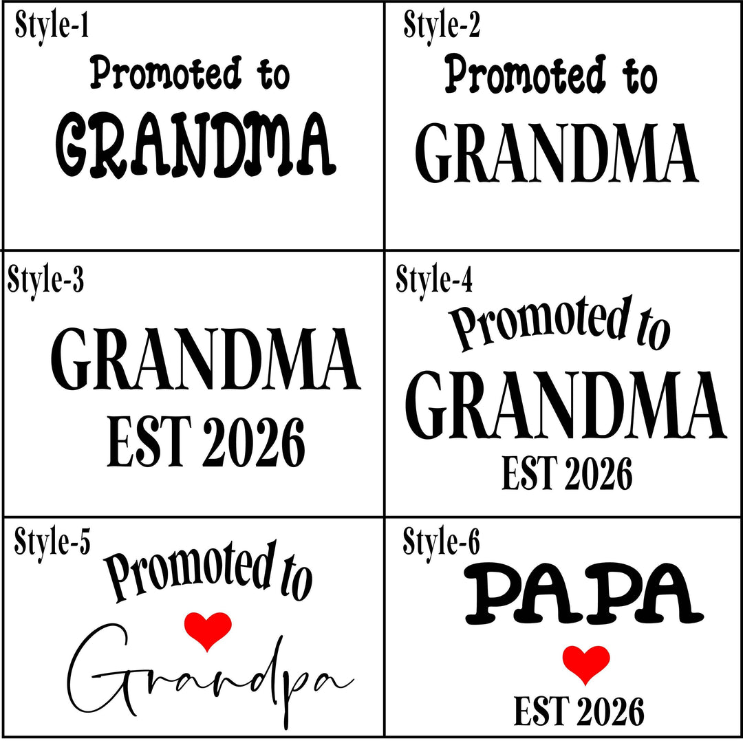 Grandma and Grandpa Christmas Mini Stocking&nbsp;Pregnancy Announcement Gift&nbsp;First Time Parents grandparents Personalized Stockings